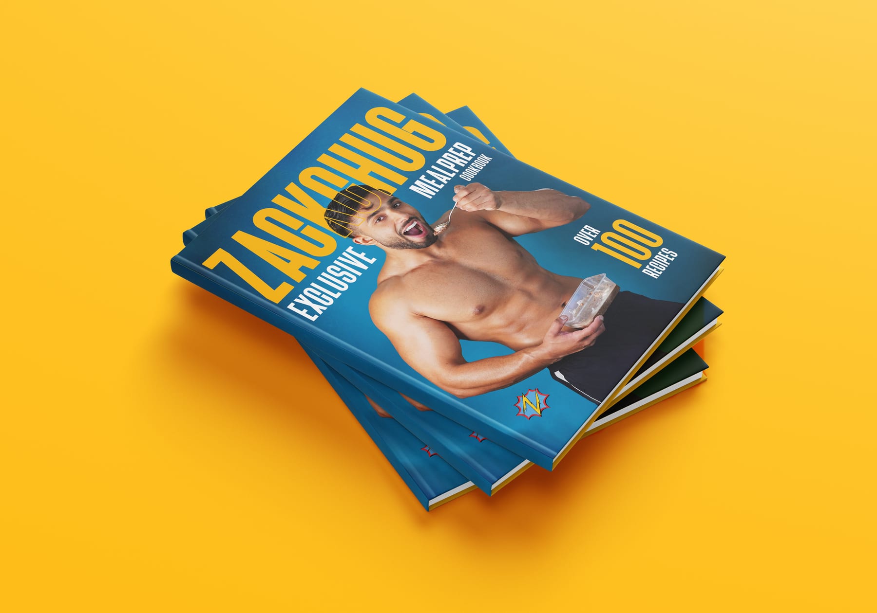 ZackChugs Meal-Prep Cookbook cookbook cover — Cookbook · Fitness · Meal prep